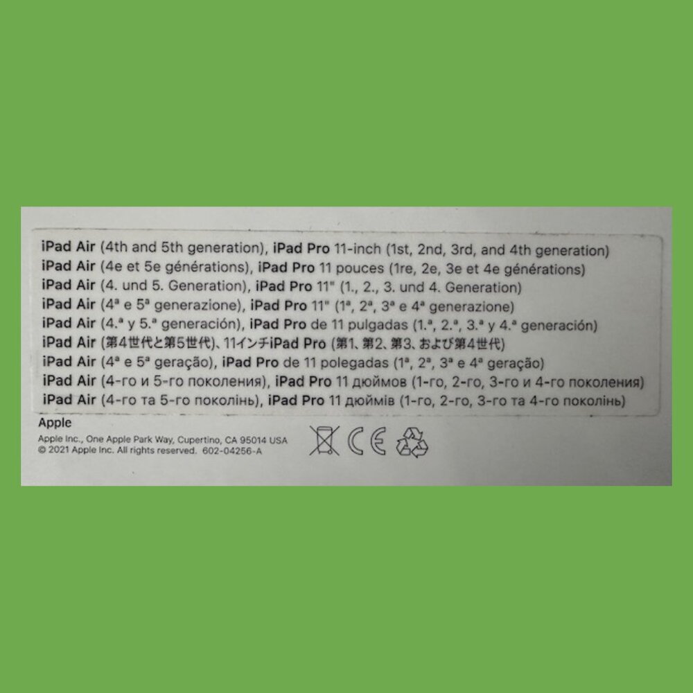 Apple iPad Magic Keyboard (black, for 11" iPads) - Picture 5 of 5